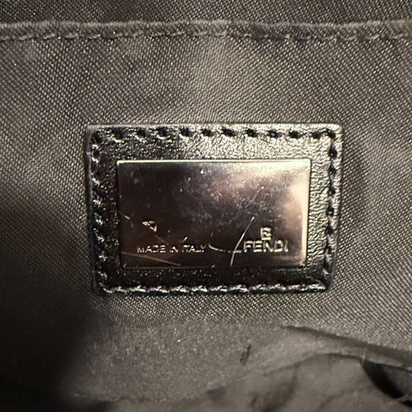 Fendi Dark Brown Monogram Tote - Picture 6 of 8